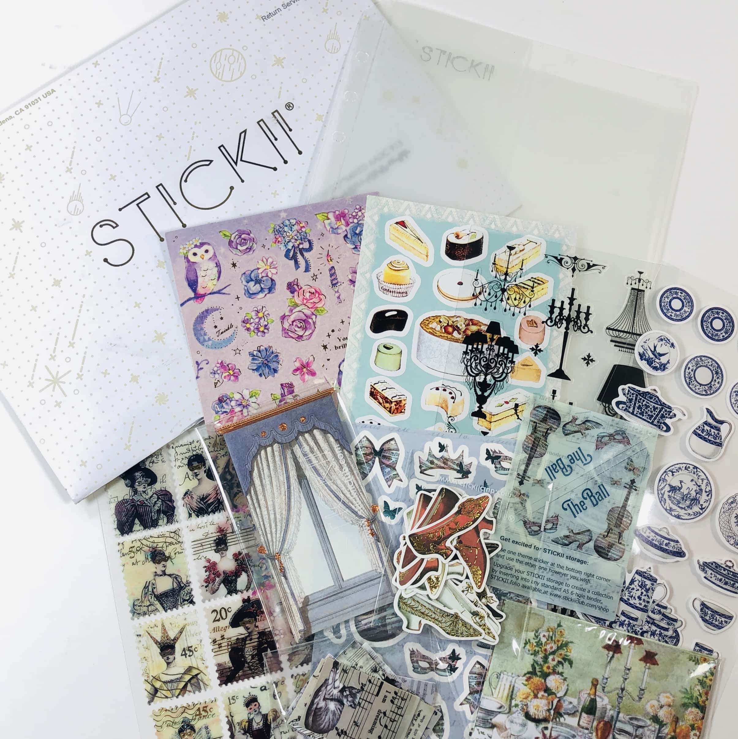 STICKII Club January 2020 Subscription Box Review - Retro Pack! - Hello  Subscription