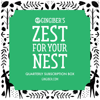 Gingiber Zest for your Nest – Review? Crafts & Home Subscription Box!