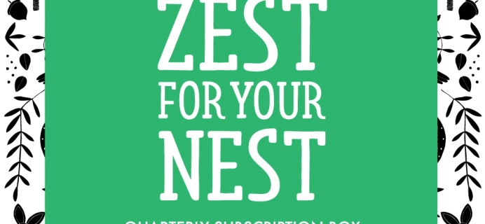 Gingiber Zest for your Nest – Review? Crafts & Home Subscription Box!