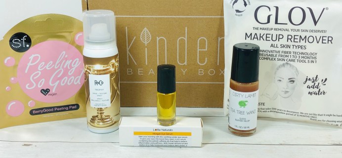 Kinder Beauty Box January 2020 Review + Coupon!