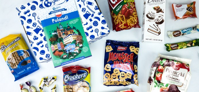 Universal Yums Subscription Box Review + Coupon – POLAND