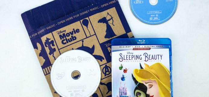 Disney Movie Club January 2020 SLEEPING BEAUTY Review  + Coupon!