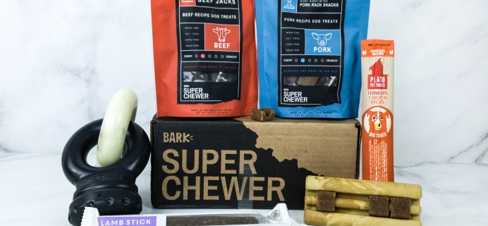 Super Chewer January 2020 Subscription Box Review + Coupon!