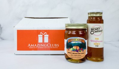 Amazing Clubs Honey of the Month Club January 2020 Subscription Box Review