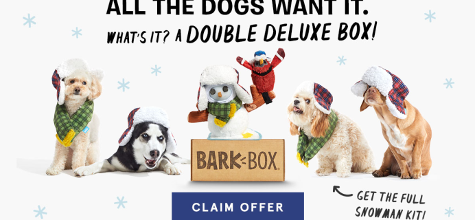 BarkBox Coupon: Double Your First Box for FREE!