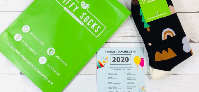 Spiffy Socks January 2020 Subscription Box Review  + Coupon