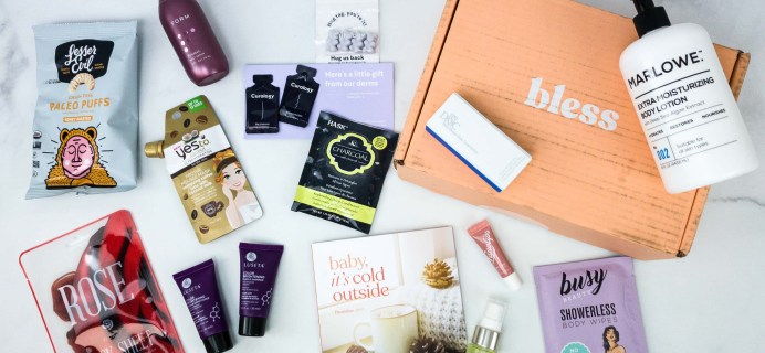 Bless Box December 2019 Subscription Box Review & Coupon