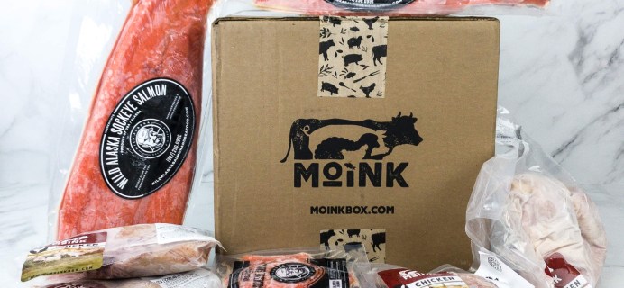 Moink Subscription Box Review + Coupon – CHICKEN & SALMON BOX