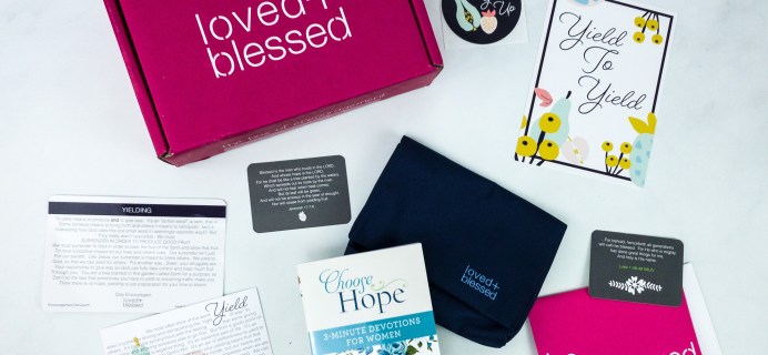 Loved+Blessed February 2020 Subscription Box Review + Coupon