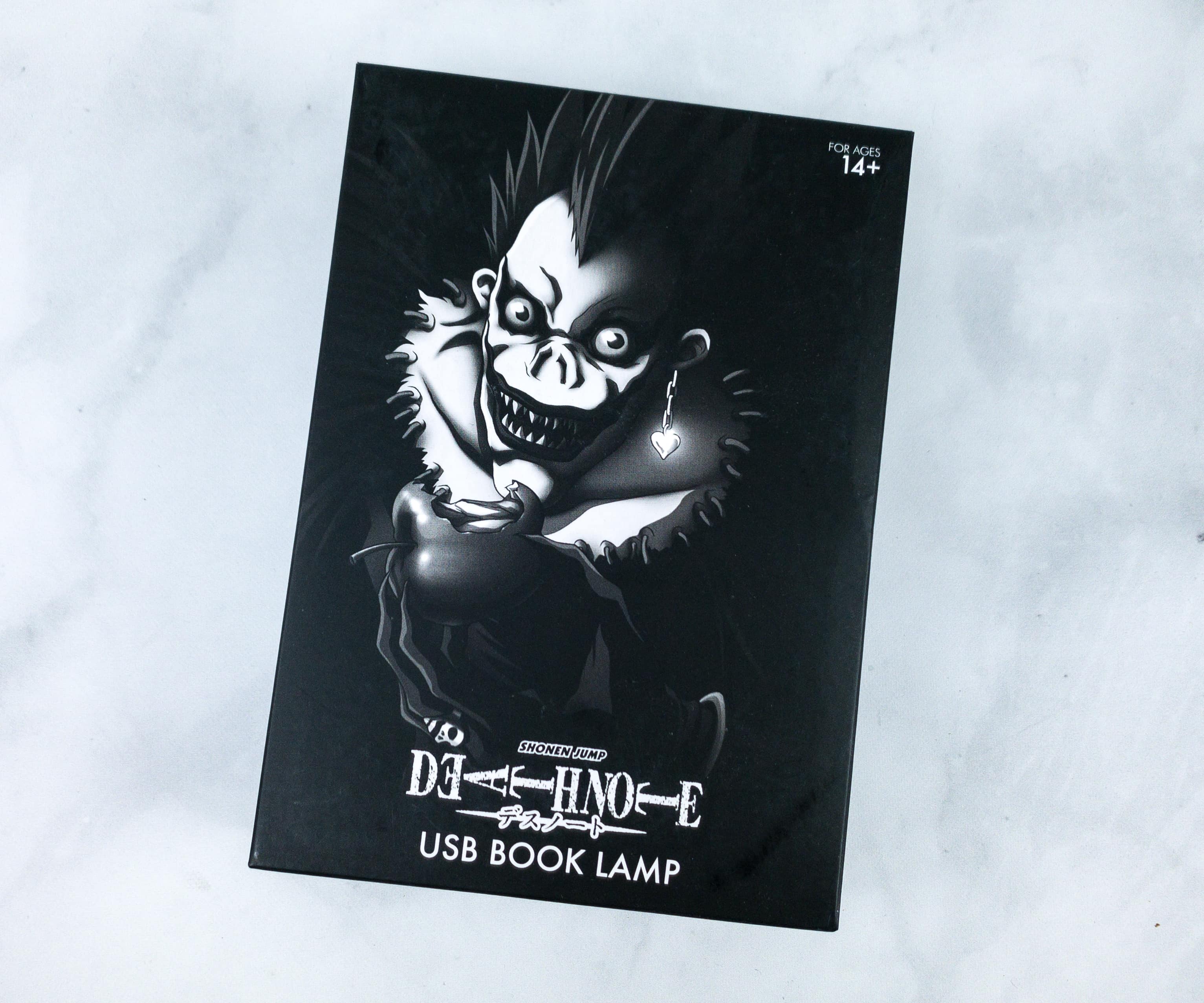 Death note deals usb book lamp