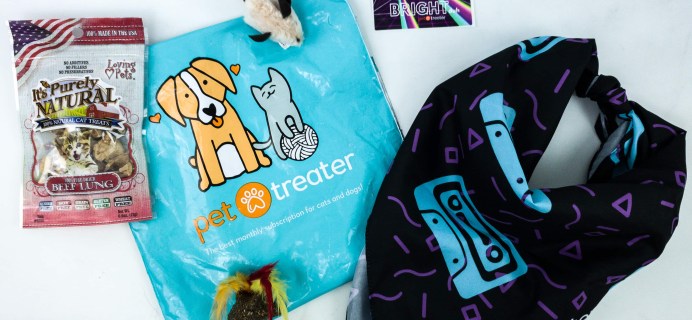 Pet Treater Cat Pack January 2020 Subscription Box Review + Coupon!
