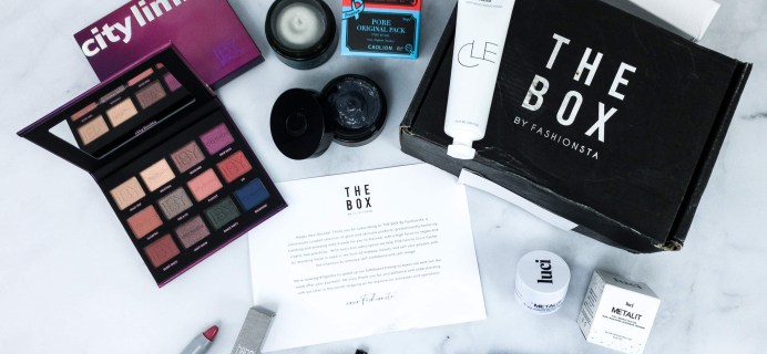 THE BOX By Fashionsta January 2020 Subscription Box Review