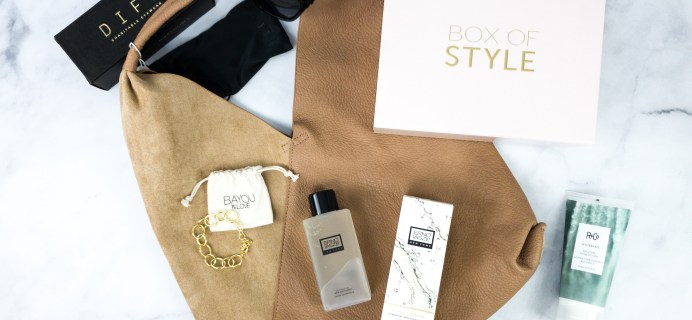 Box of Style by Rachel Zoe Spring 2020 Review + Coupon