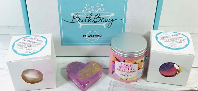 Bath Bevy February 2020 Subscription Box Review + Coupon