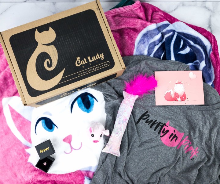 Cat Lady Box February 2020 Subscription Box Review Hello Subscription