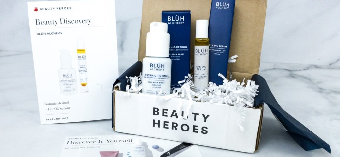 Beauty Heroes February 2020 Subscription Box Review