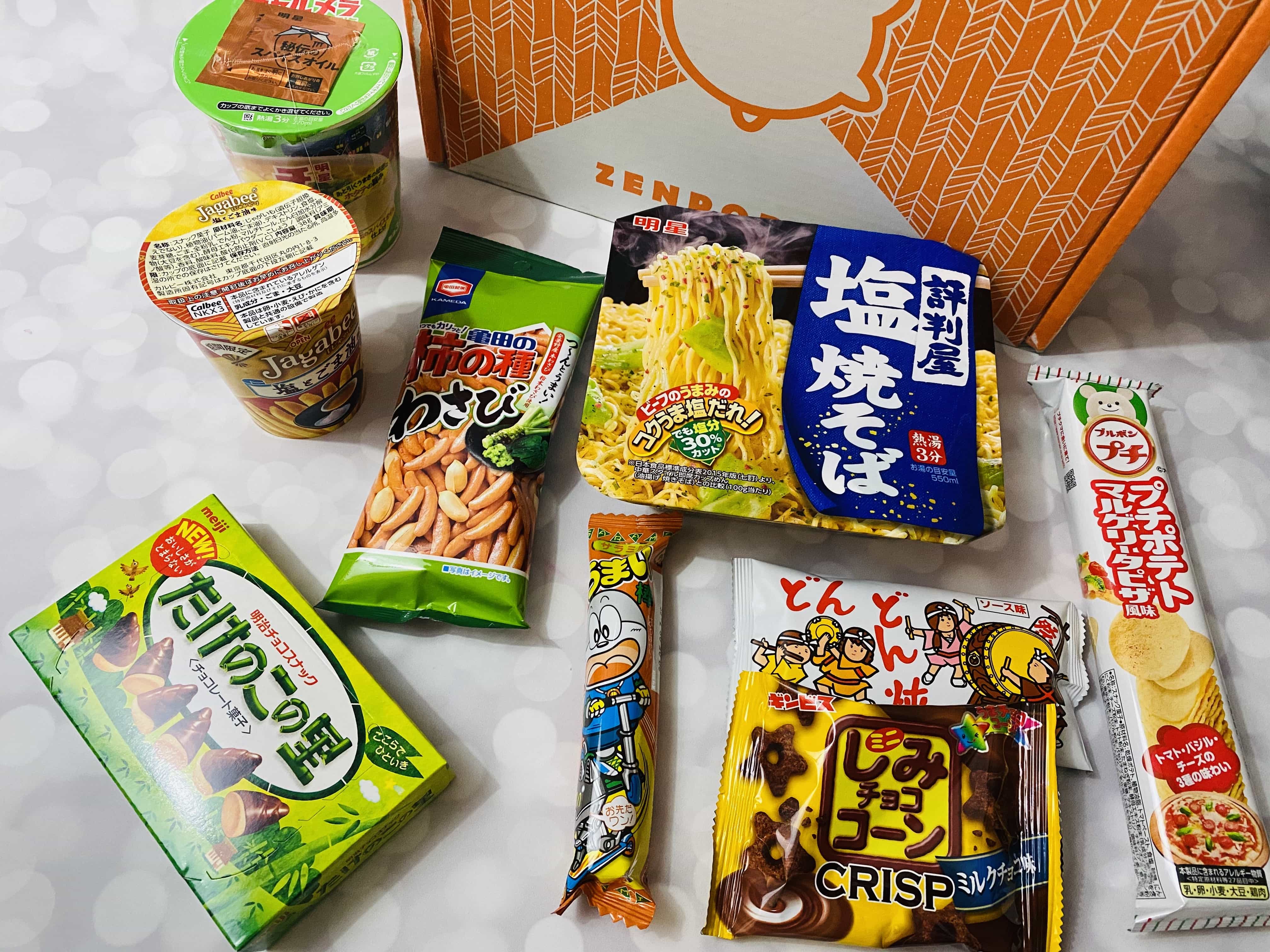 The Best Japanese Snack Subscription Box - Snacks, Surprises and More from  Japan - ZenPop