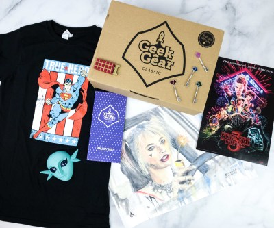 Geek Gear Box January 2020 Subscription Box Review + Coupon