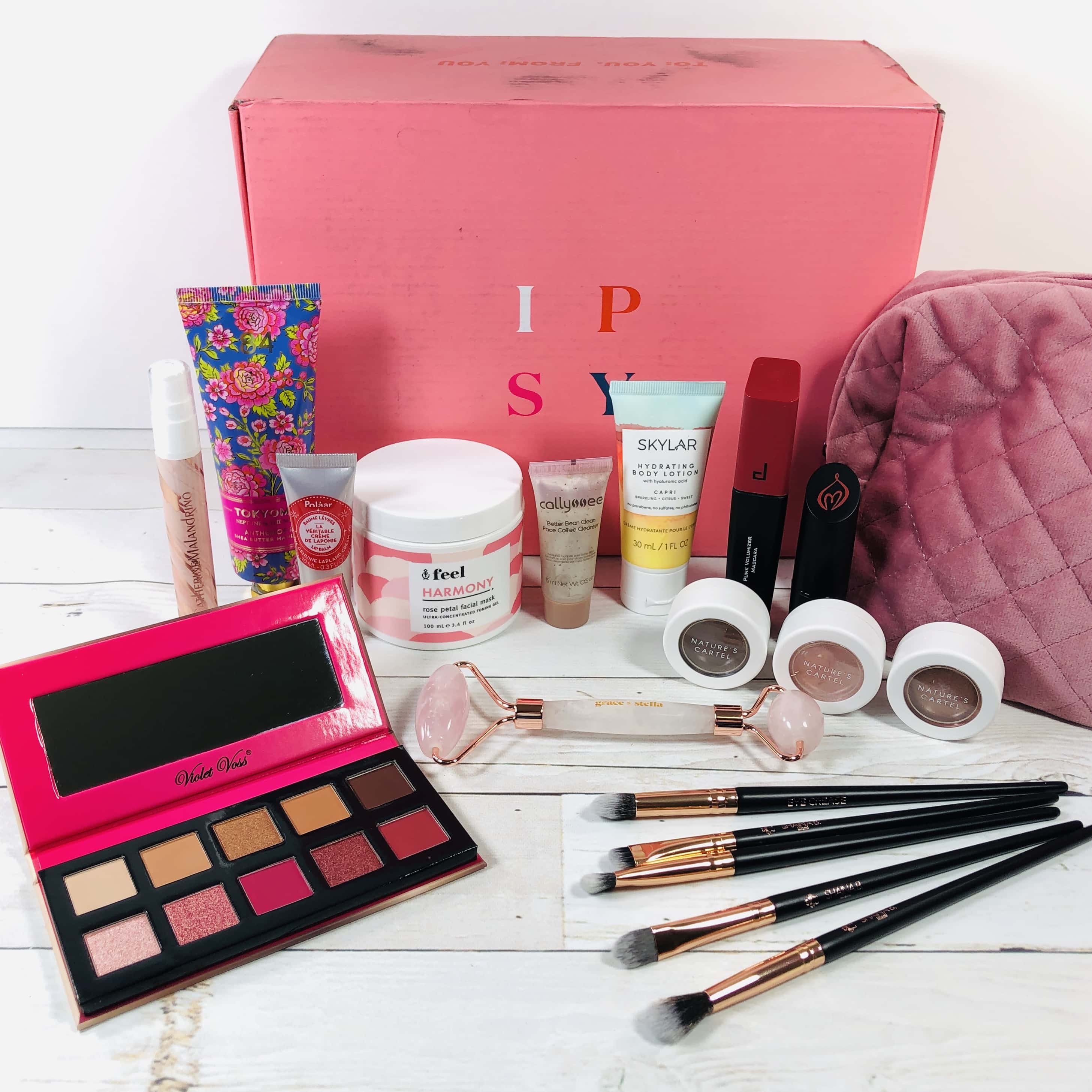 Ipsy Glam Bag Ultimate February 2020 Review hello subscription