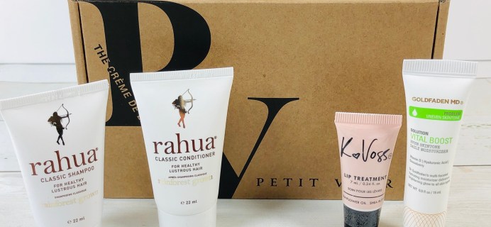 Petit Vour February 2020 Subscription Box Review & Coupon