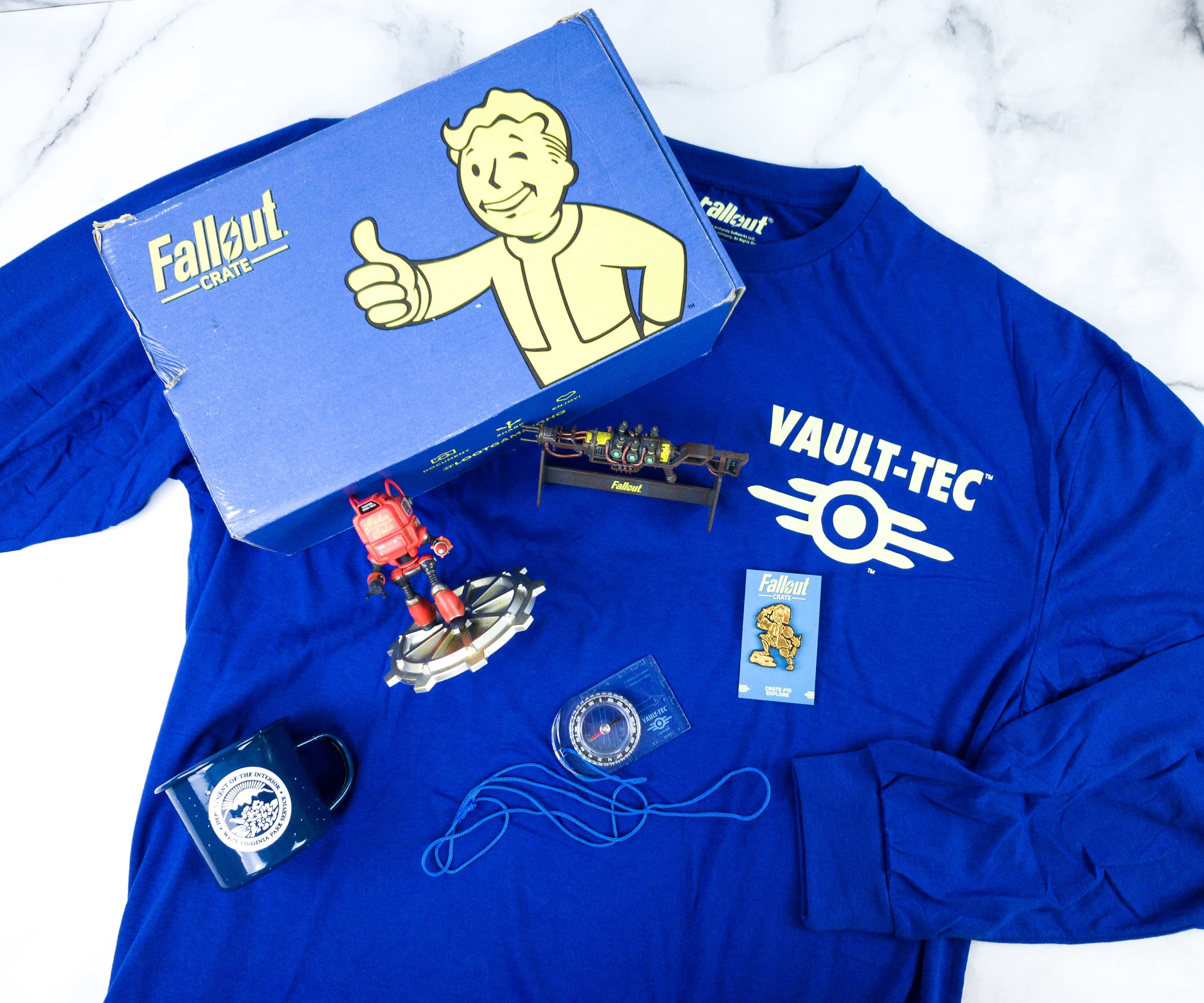 Loot Crate Fallout Crate December 2019 Review   Coupon - Hello Subscription