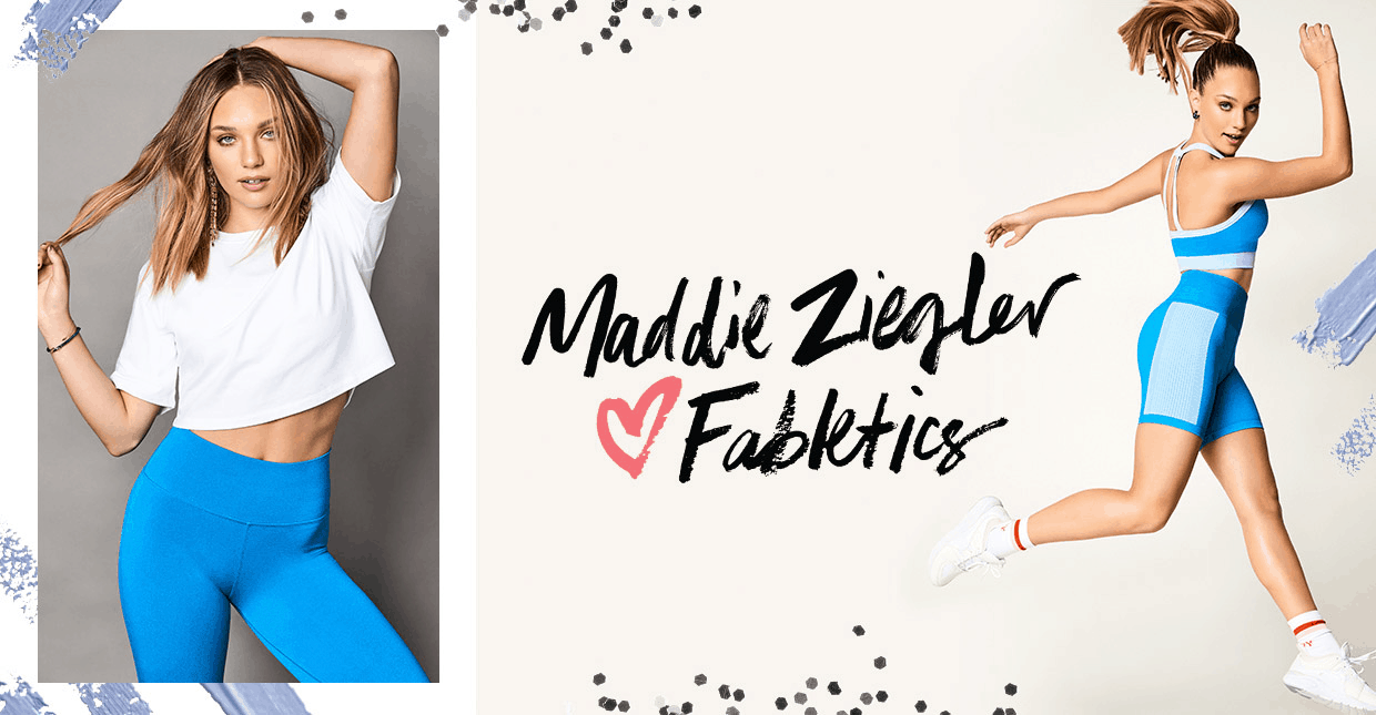 Maddie Ziegler launches new fitness collection for Kate Hudson's