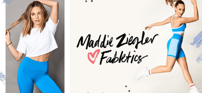 New Fabletics x Maddie Ziegler Collection Available Now + New Member Coupon!