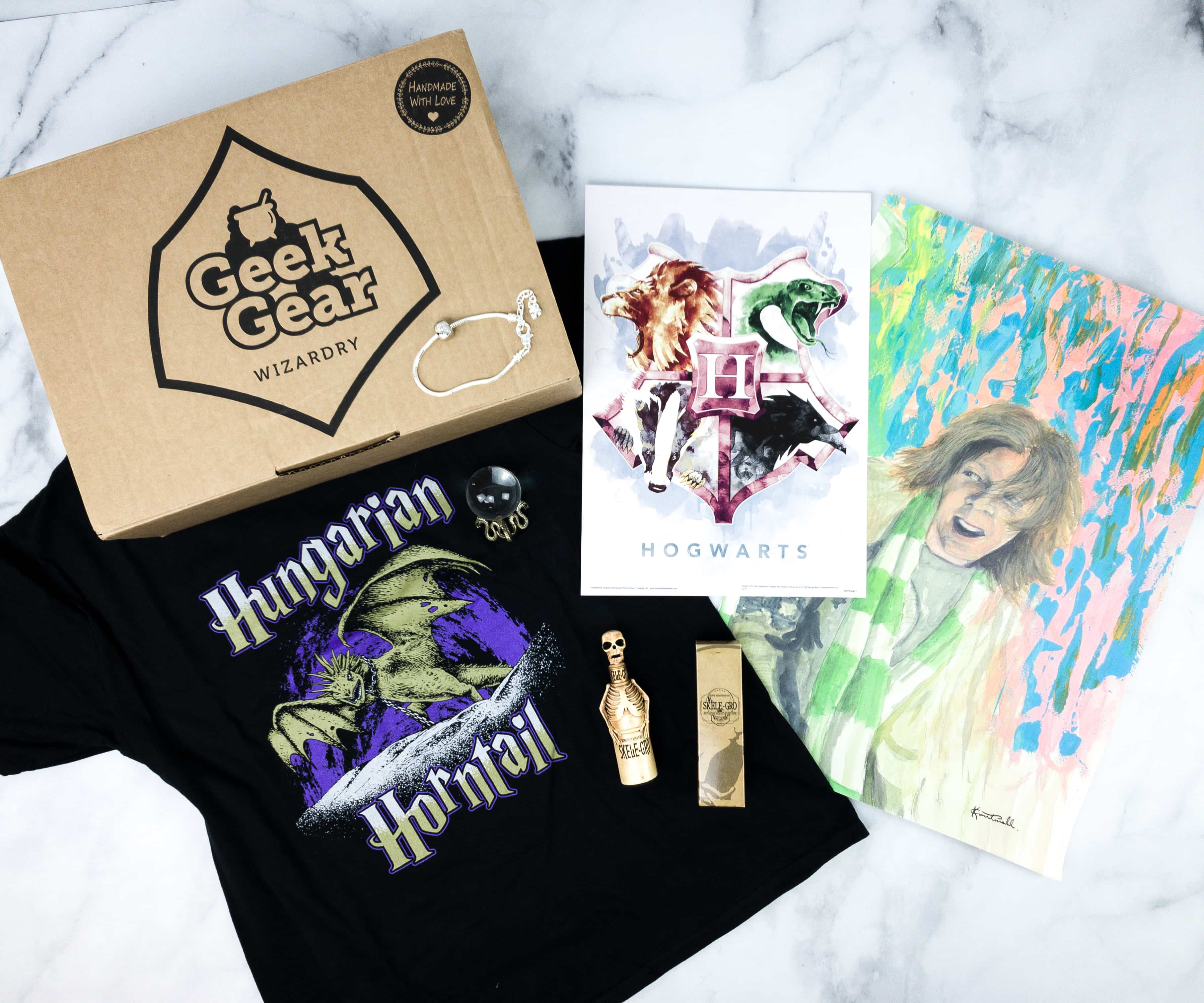 Geek Gear World Of Wizardry January 2020 Subscription Box Review