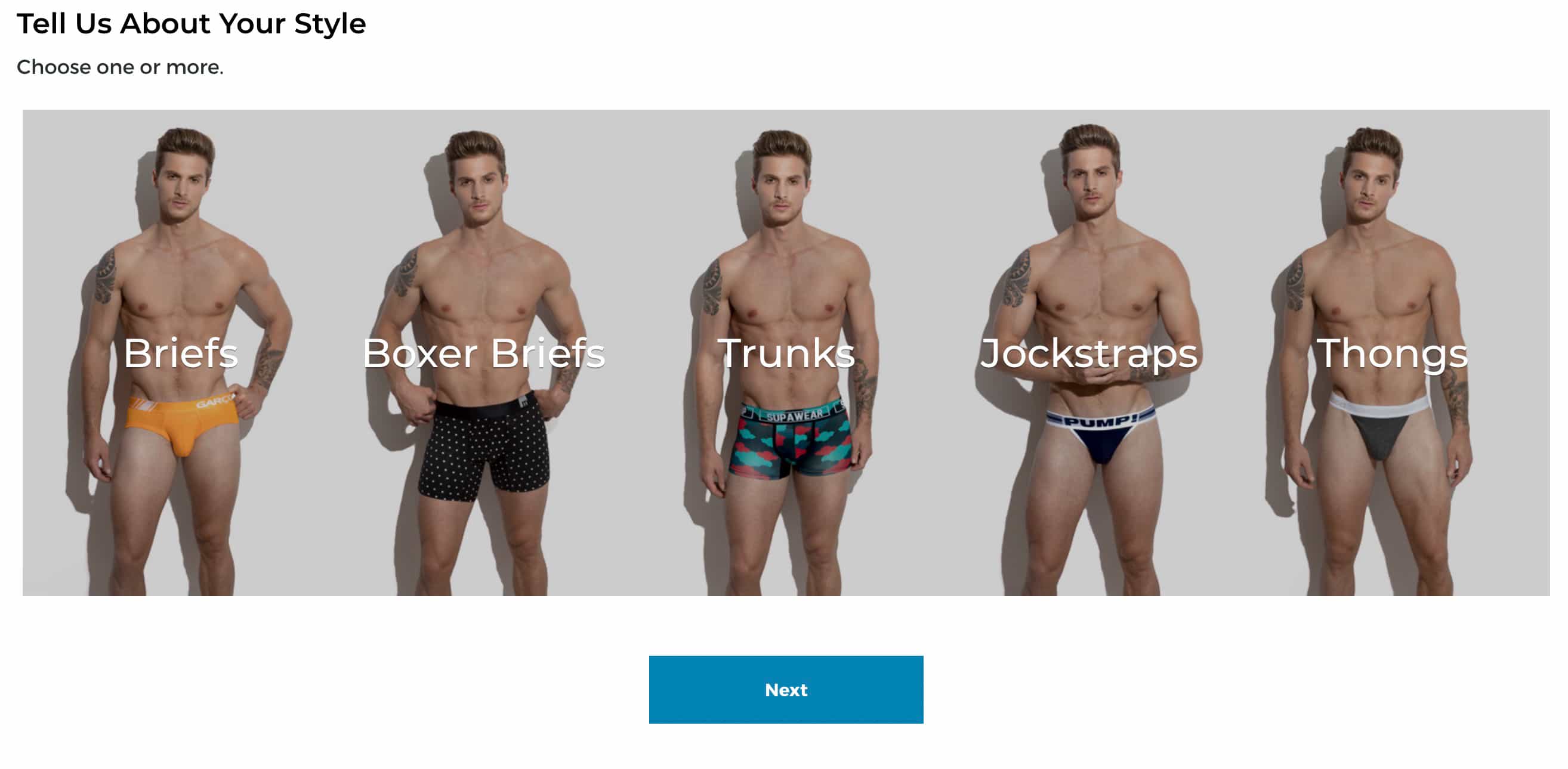 underwearexpert has got some exciting new products! They sent me
