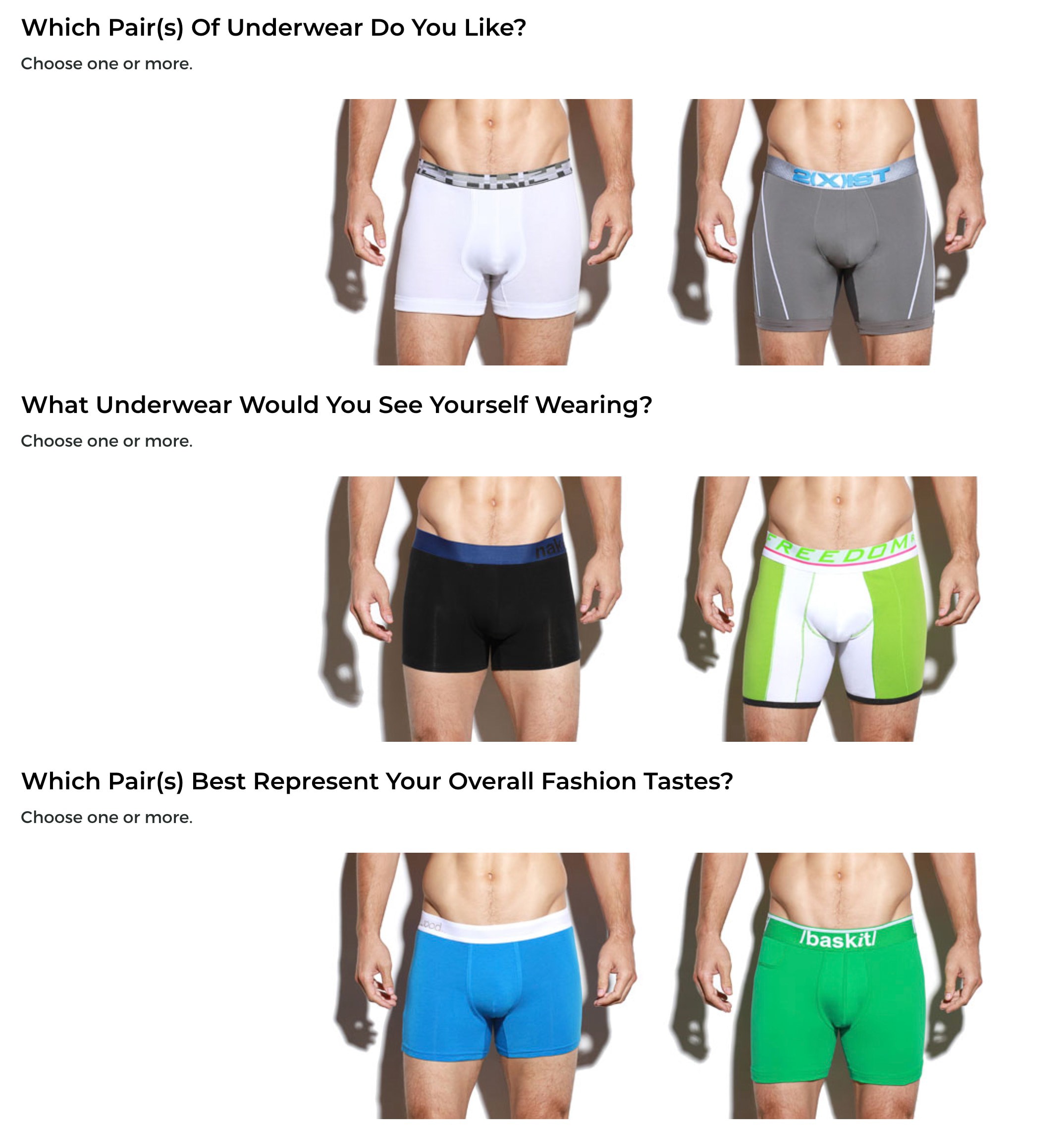 Underwear Expert - Do you prefer shorter models, or do taller guys