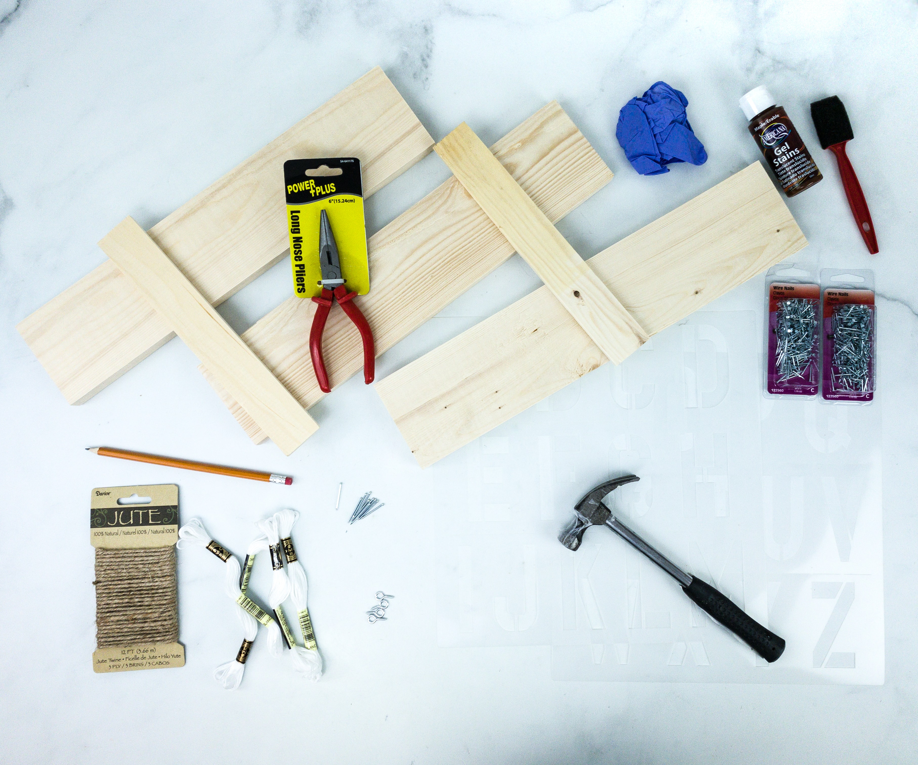 DIY Kit: Red Truck Wood Sign Craft Kit Adult Craft Kit Make It