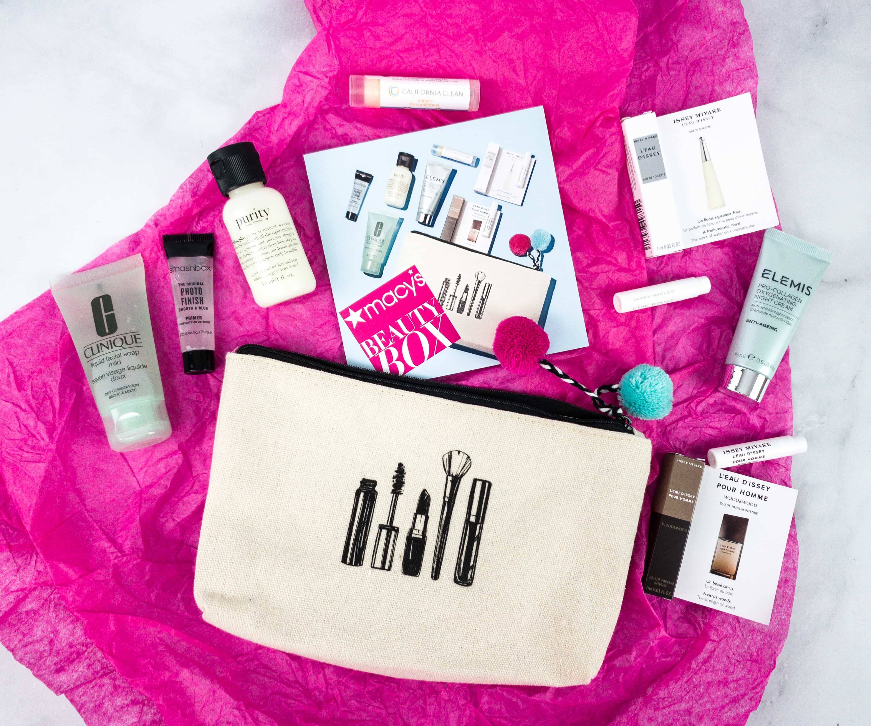 Macy's Beauty Box February 2020 Subscription Box Review hello