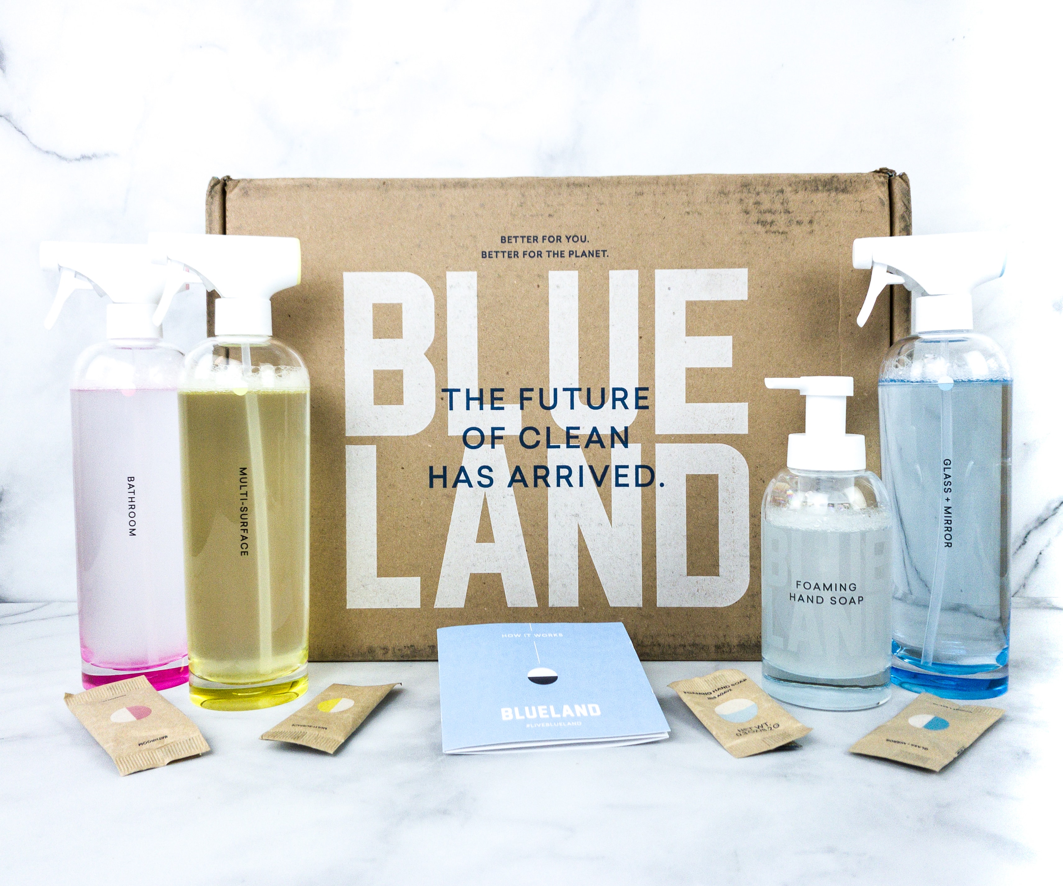 Blueland 9 oz. Foaming Hand Soap Starter Set of 2