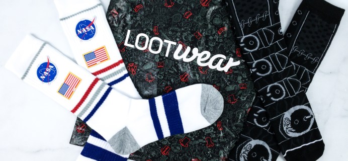 Loot Socks by Loot Crate December 2019 Subscription Box Review & Coupon