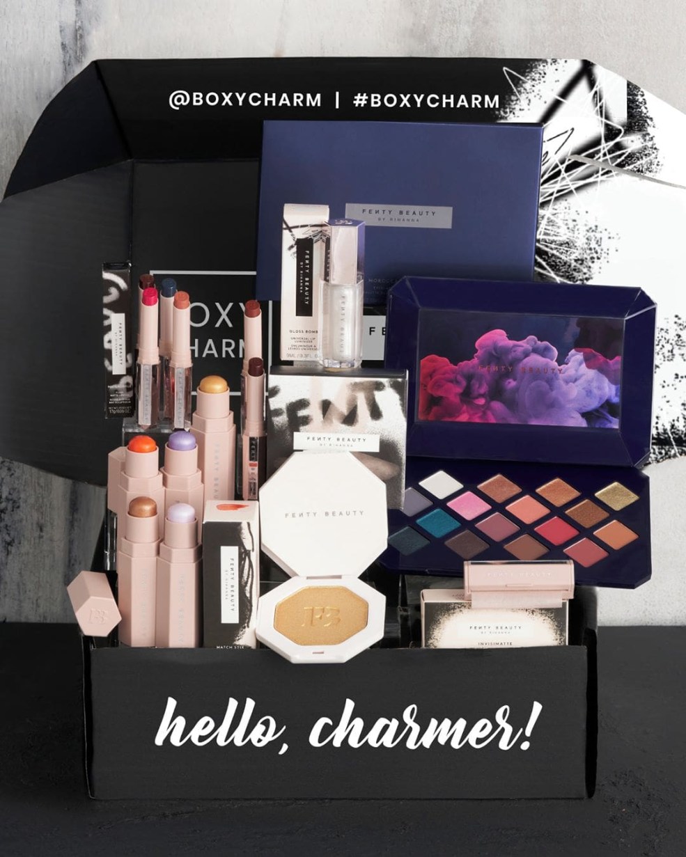 BOXYCHARM Premium March 2020 Fenty Box FULL Spoilers! hello subscription