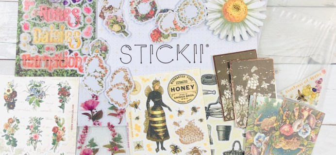 STICKII Club February 2020 Subscription Box Review – Retro Pack!