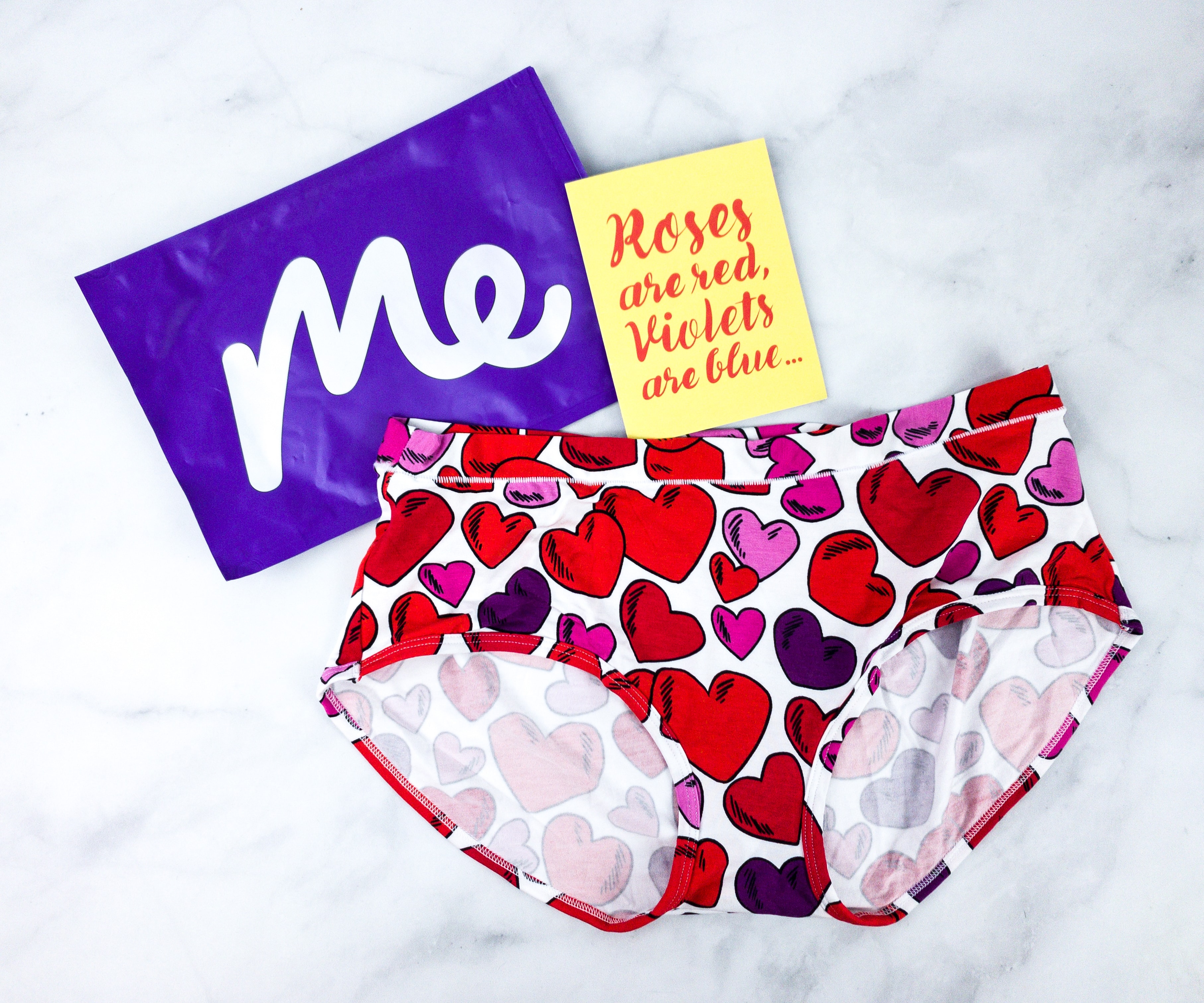 MeUndies February 2020 Subscription Review - Women's - Hello