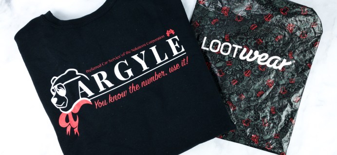 Loot Wearables Subscription by Loot Crate December 2019 Review & ﻿Coupon