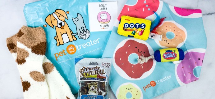 Pet Treater Cat Pack February 2020 Subscription Box Review + Coupon!