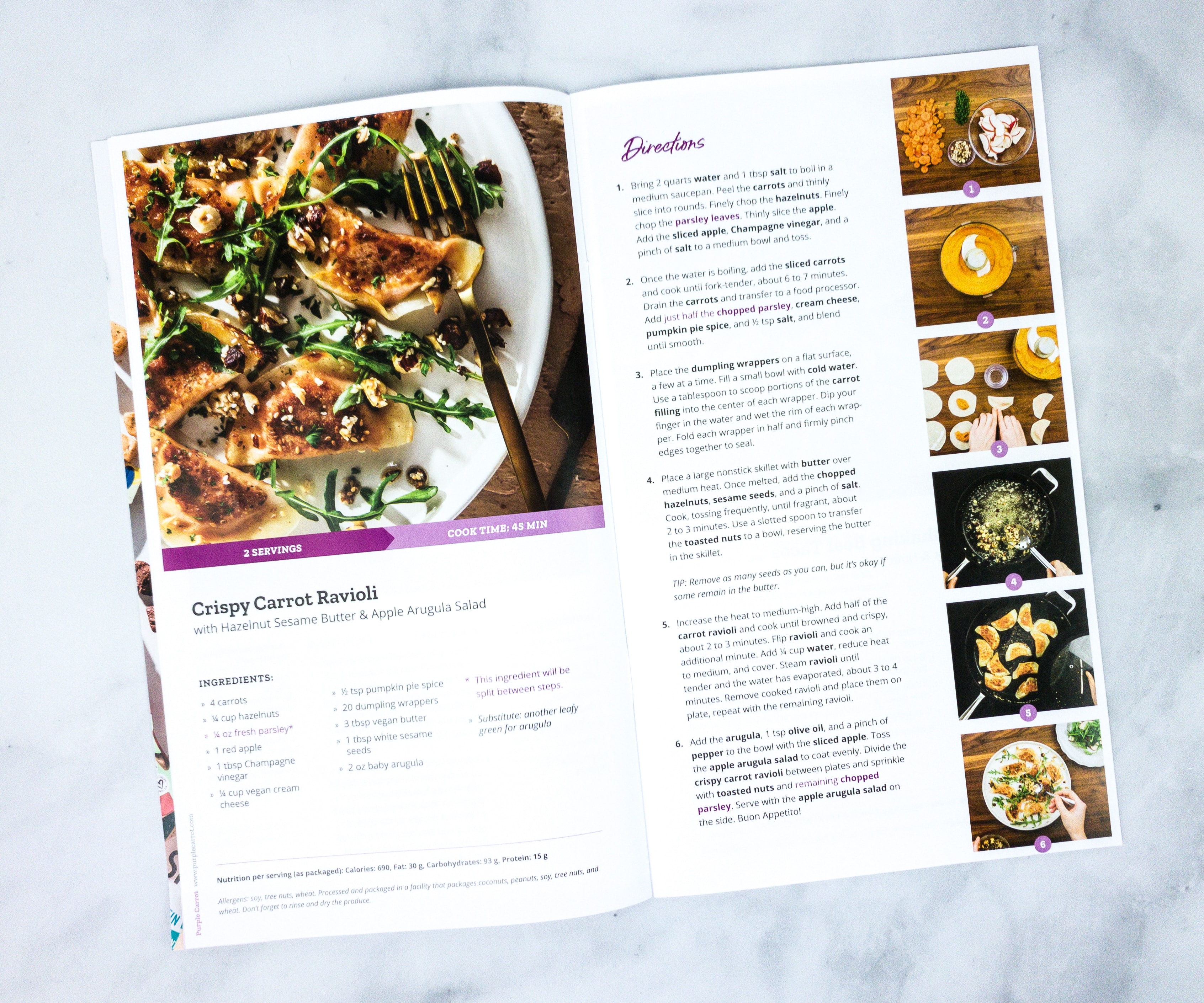 The Purple Carrot February 2020 Subscription Box Review + Coupon