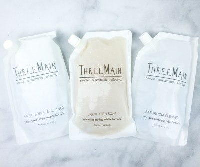 Three Main Cleaners Refills Review + 50% Off Coupon