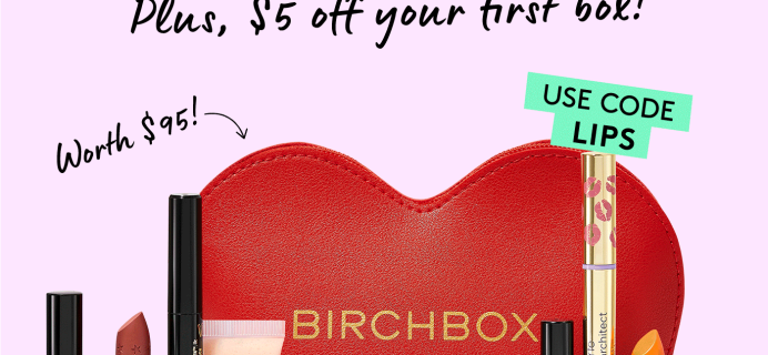 Birchbox Coupon: FREE Lip Love Set + $5 Off!