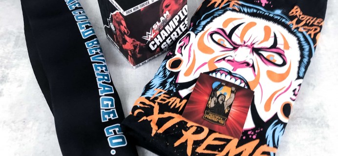 WWE Slam Crate June 2019 Subscription Box Review + Coupon