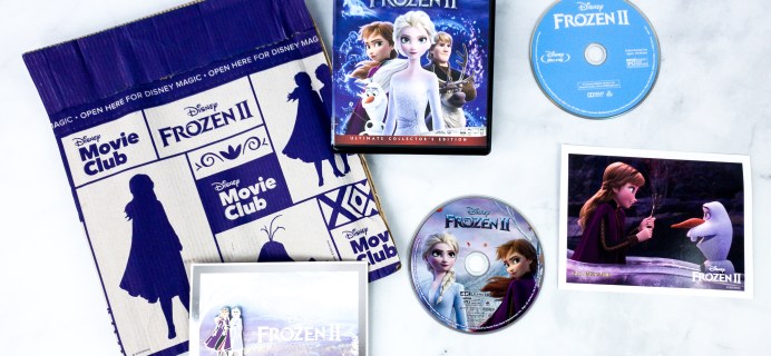 Disney Movie Club February 2020 FROZEN 2 Review + Coupon
