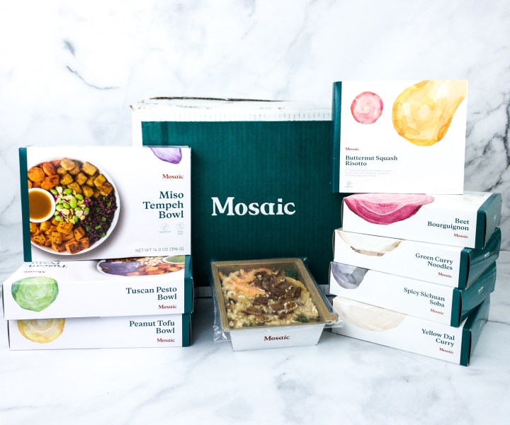 Mosaic Foods PlantBased Meals Review + Coupon! Hello Subscription