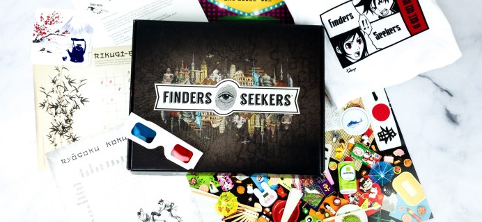 Finders Seekers Subscription Box Review + Coupon – TOKYO