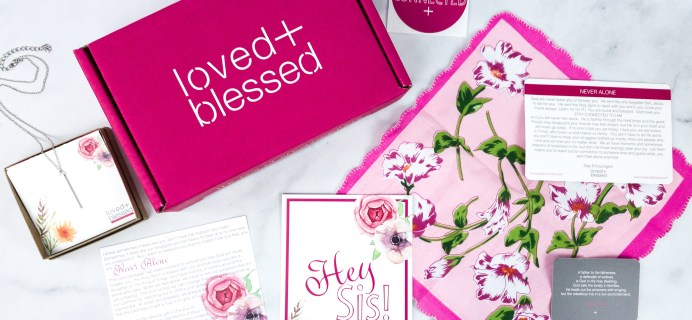 Loved+Blessed March 2020 Subscription Box Review + Coupon