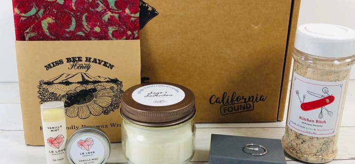 California Found February 2020 Subscription Box Review