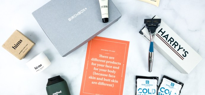 Birchbox Grooming April 2020 Subscription Box Review & Coupon