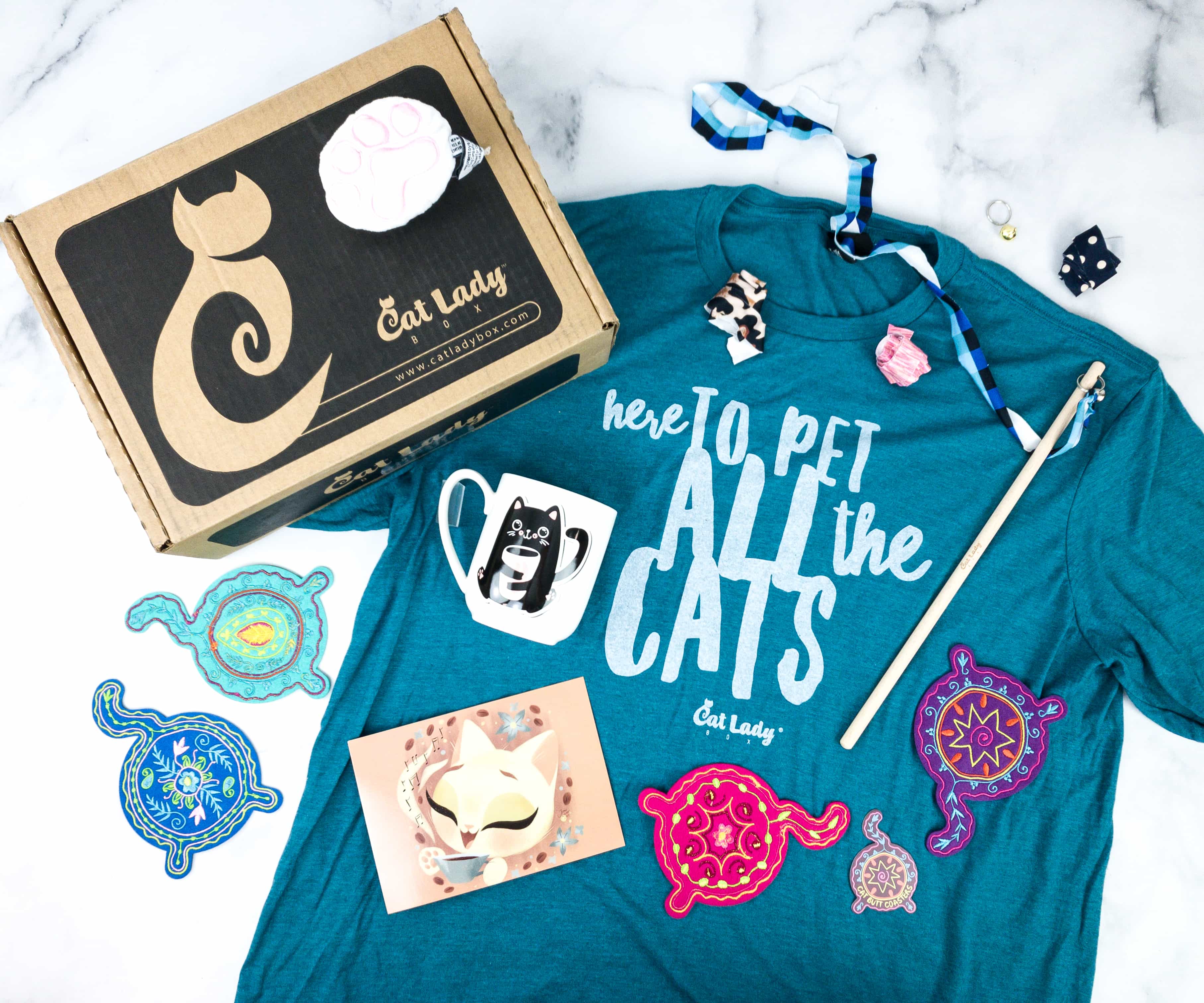 Cat Lady Box March 2020 Subscription Box Review Hello Subscription